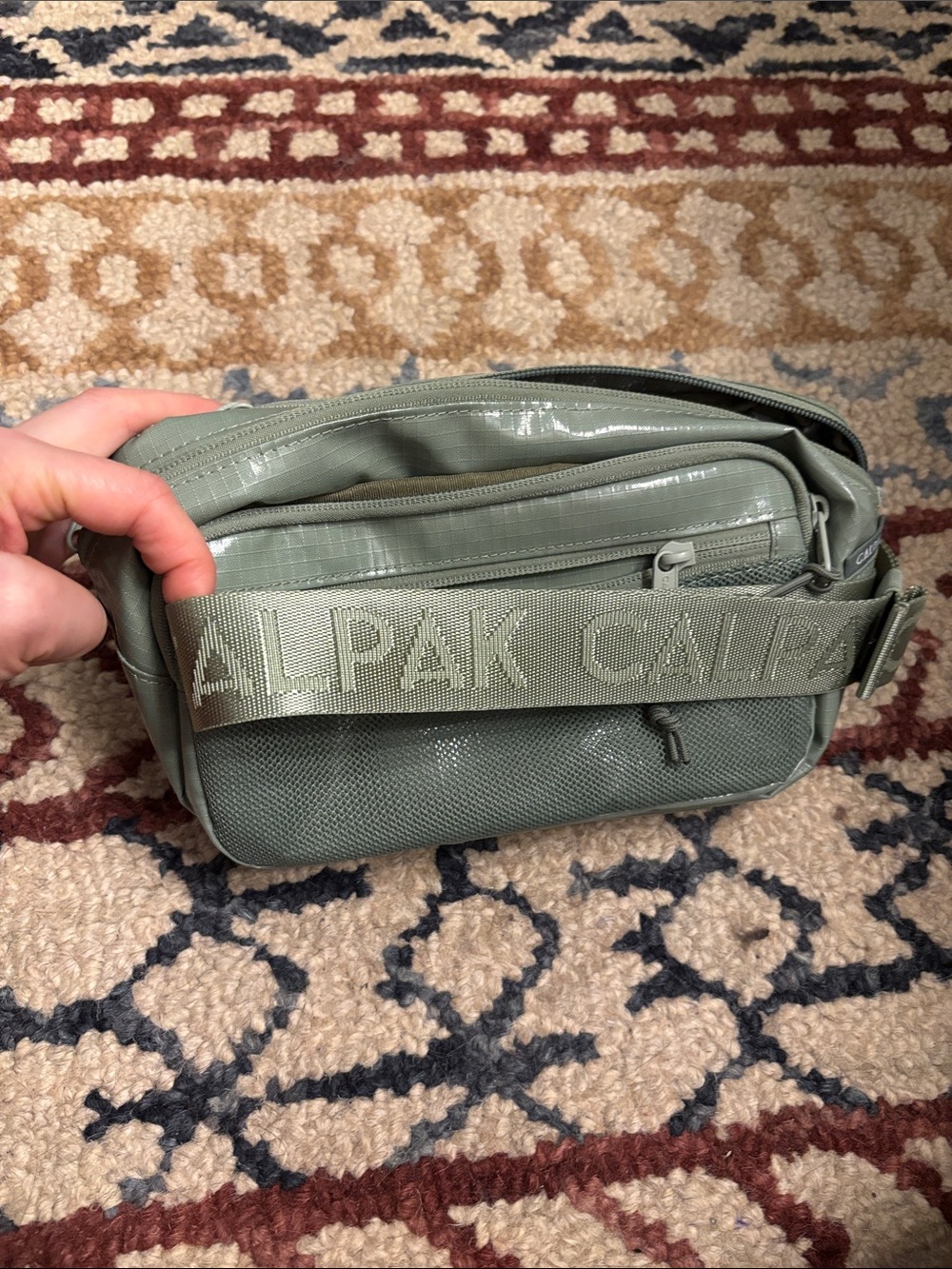 Sage Green CALPAK Crossbody Bag